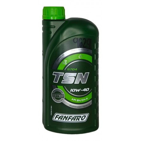 ACEITE FULL SINTETICO 10W40 API SN/CH-4 1 LITRO (FANFARO)