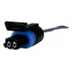 CONECTOR VALVULA DE TEMPERATURA AVEO/OPTRA/SPARK/SILVERADO (2PINES) (RD) C-150