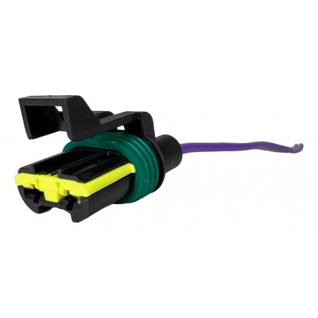 CONECTOR ELECTROVENTILADOR FIESTA/PALIO (2 PINES) (RD) C-221