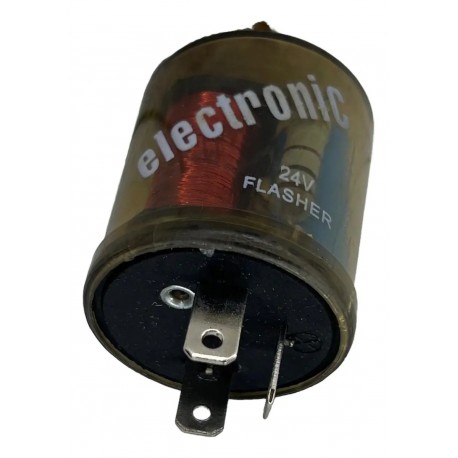 RELAY FLASHER INTERMITENTE ELECTRICO (TRIDON) (3 PATAS 20 AMPERIOS 24 VOLTIOS) EG23