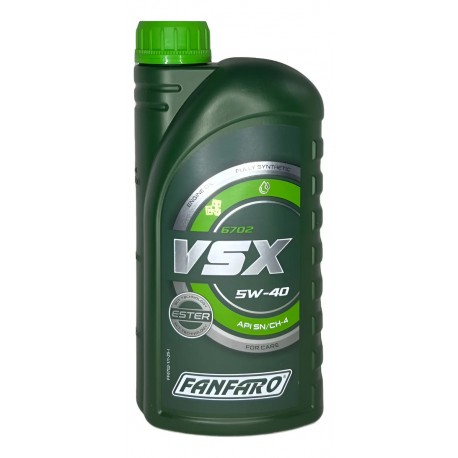 ACEITE SINTETICO 5W-40 (FANFARO-GAZOLIN)