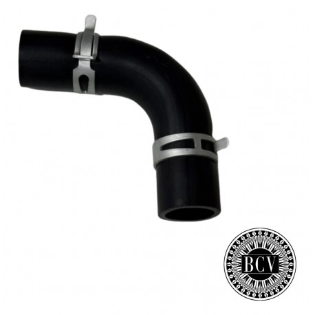 MANGUERA CODO TUCSON/ELANTRA/SPORTAGE 2.0 CON ABRAZADERAS (GENERICO) (30. MM INTERNO, 39.80 MM EXTERNO, 25 CM LARGO)