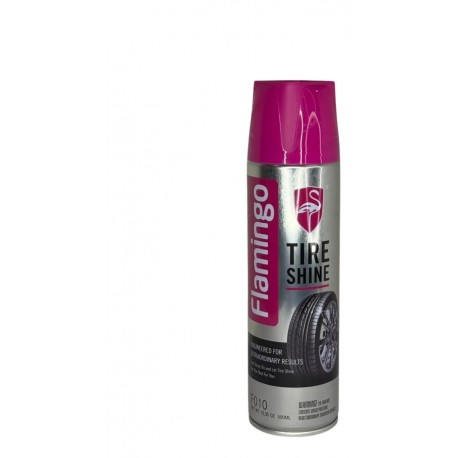 SILICON ABRILLANTADOR CAUCHOS SPRAY 500 ML (FLAMINGO) F010