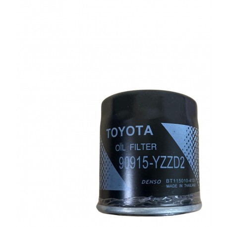 FILTRO ACEITE (90915-YZZD2) COROLLA/MERU/PRADO/HILUX4CIL/4RUNNER/MAZDA3 2.0 (TOYOTA)