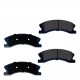PASTILLAS DELANTERA JEEP GRAN CHEROKEE WJ 4.7 98-04 (CERAMICA) MODELOS CON CALIPER PLATEADO (MHW)