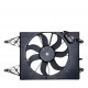 ELECTROVENTILADOR VOLKSWAGEN FOX CROSSFOX SPACE FOX 1.6 2P (CON RESISTENCIA) (DENKO)