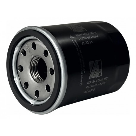 FILTRO ACEITE (AL-3593) LANCER / MONTERO / CHERY / TIGGO / GRAND TIGER / ACCORD / FIT / CIVIC / SIGNO (AFILTER) AL-3593