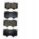 PASTILLAS DELANTERAS 4RUNNER/FORTUNER 06-20/HILUX 05-20/FJ/TACOMA/TUNDRA(NAMCCO) (SEMI-METALICAS) 04465-35290 7877