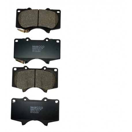 PASTILLAS DELANTERAS 4RUNNER/FORTUNER 06-20/HILUX 05-20/FJ/TACOMA/TUNDRA(NAMCCO) (SEMI-METALICAS) 04465-35290 7877