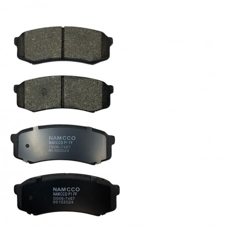 PASTILLAS TRASERAS 4RUNNER/FORTUNER/HILUX/BURBUJA (NAMCCO) (SEMI-METALICAS) D606-7487