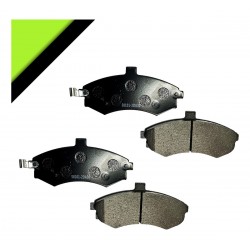 PASTILLAS DELANTERAS ELANTRA XD (CON CACHO) (SEMI-METALICA) (SAFESTOPTECH)D941-7843