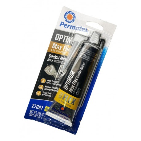SILICON ALTA TEMPERATURA NEGRO 85GR RESISTENTE AL ACEITE (PERMATEX)
