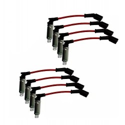 CABLE DE BUJIA SILVERADO 5.3/CHEYENNE 5.3 2001/TAHOE 5.3/AVALANCHE 5.3 (CORTO) (CHUPON METALICO) (MHW)