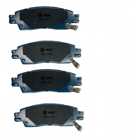PASTILLAS TRASERAS TRAILBLAZER 01-09 (CERAMICA) (883-7760) (MHW)