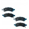 PASTILLAS DELANTERAS TRAILBLAZER 02-09/COLORADO (CERAMICA) (1169-8282) (MHW)