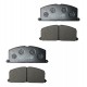 PASTILLAS DELANTERAS COROLLA SAPITO/PANTALLITA/STARLET/SKY/ARAYA/BABY CAMRY (04465-12580) (QSE) (SE VENDE CON MUESTRA)