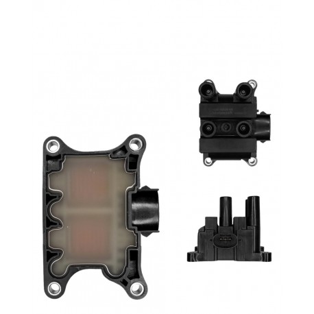 BOBINA ENCENDIDO FIESTA POWER MAX MOVE/KA 1.6/ECOSPORT 1.6 (MHW) (CONECTOR OVALADO 3 PINES) 988F-12029-AB