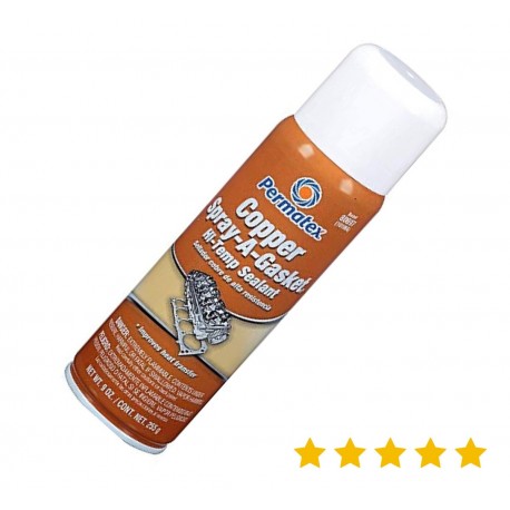 SELLADOR COBRE ALTA TEMPERATURA (PARA EMPACADURA DE CAMARA) 9 ONZAS (COPPER EN SPRAY) (PERMATEX)