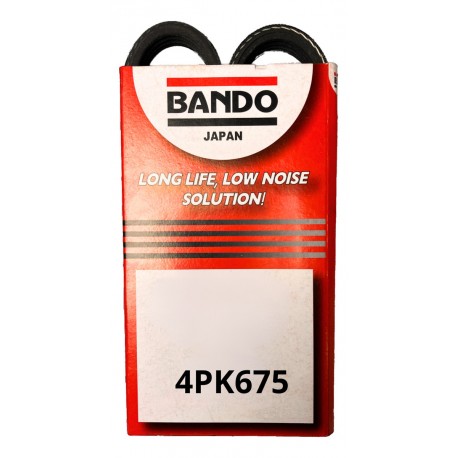 CORREA AIRE ACONDICIONADO 4PK675 GETZ/PICANTO (BANDO)