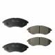 PASTILLAS DELANTERAS AVEO LS (SEMI-METALICA) (PARTS MALL) (96534653)