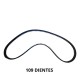 CORREA TIEMPO SPARK (MHW) (109 DIENTES) (25MM ANCHO CORREA) 96610029 60.000 KM