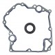 EMPACADURA TAPA CADENA JEEP GRAND CHEROKEE 4.7 / JEEP CHEROKEE 3.7 KK -KJ (RUSMORE) (METALICA) (INCLUYE ESTOPERA CIGUEÑAL DELANT