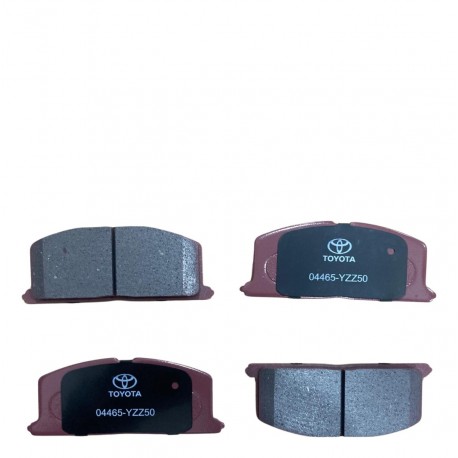 PASTILLAS DELANTERAS COROLLA SAPITO/PANTALLITA/STARLET/SKY/ARAYA/BABY CAMRY (04465-12580) (SE VENDE CON MUESTRA) (TOYOTA)