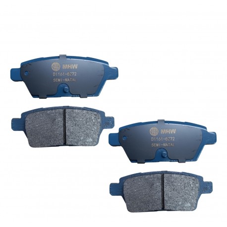 PASTILLAS TRASERAS MAZDA 6 07-09/FUSION 06-11 (SEMI-METALICA) (1161-8272) (MHW) (CON MUESTRA)
