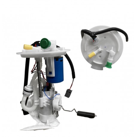 BOMBA GASOLINA COMPLETA EXPLORER 7L2Z-9H307-A (FORD) (TAPA PLASTICA 2 PICOS CON ORING, 2 CONECTORES UNO RECTANGULAR 3PINES Y OTR