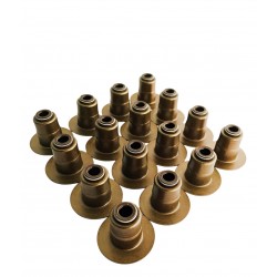 GOMA DE VALVULA DODGE RAM 5.7L 1500 2500 3500 HEMI /COMANDER 5.7 HEMMI 16V V8, 03-08 (16 PCS) (RUSHMORE)