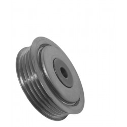 POLEA TENSORA CORREA UNICA TERIOS 1.3 (TOYOTA) (METALICA ACANALADA) (10.5MM DIAMETRO INTERNO, 75MM DIAMETRO EXTERNO,19.5MM A