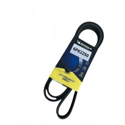 CORREA UNICA FIESTA BALITA/POWER/MAX/MOVE/KA/ECOSPORT 1.6 2.0 CON AIRE ACONDICIONADO (6PK2250) (MICHELIN)
