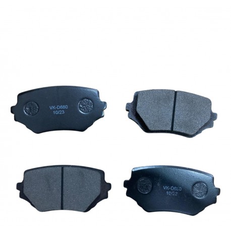 PASTILLAS DELANTERAS GRAND VITARA 2.0-2.5-2.7 XL4-XL5-XL7 (SEMI-METALICA) (D680) (VELKO) (LA USAN LA MAYORIA) (NO APLICA A J3)