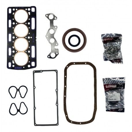 JUEGO KIT EMPACADURA TWINGO 8V MOTOR 1.2 D7F (TAPA VALVULA METALICA) (FRACO)
