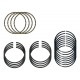 ANILLOS 0.40 EXCEL 1.5 CARBURADO 92-96 (HYUNDAI)
