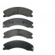 PASTILLAS DELANTERAS SILVERADO 3500 (SEMI-METALICA)(SAFESTOPTECH) 8523