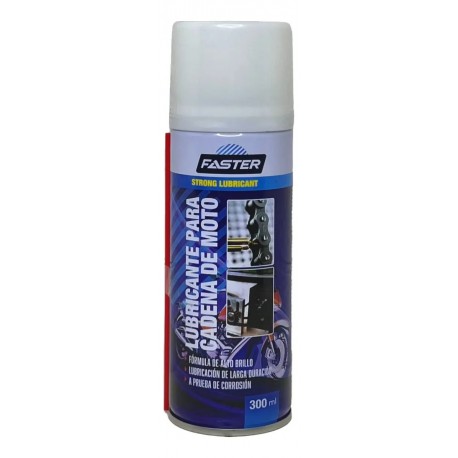LUBRICANTE CADENA MOTO 300 ML (FASTER)