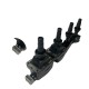 BOBINA ENCENDIDO PEUGEOT 206 1.6/207 1.6/307 1.6/CITROEN C3 1.6/BERLINGO/CENTAURO 1.6/DONGFENG S30 (PARTECH) (CONECTOR 4 PINES)