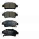 PASTILLAS DELANTERAS TOYOTA YARIS SOL 99-05 (NAMCCO) (SEMI-METALICAS) 7704