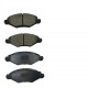 PASTILLAS DELANTERAS PEUGEOT 206 1.4/207 1.4/KANGOO (NAMCCO) (SEMI-METALICAS) D1143-8254