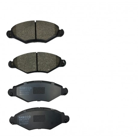 PASTILLAS DELANTERAS PEUGEOT 206 1.4/207 1.4/KANGOO (NAMCCO) (SEMI-METALICAS) D1143-8254